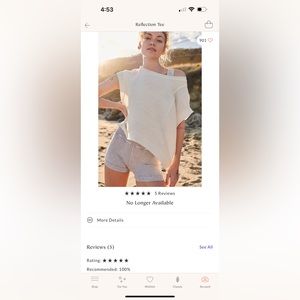 Free people movement Reflection Tee L